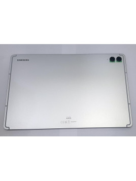 Carcasa trasera o tapa trasera plata para Samsung Galaxy Tab S9 FE Plus SM-X616B GH82-32703B Service Pack