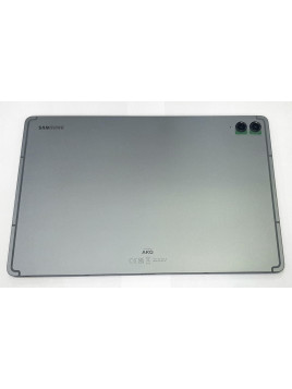 Carcasa trasera o tapa trasera gris para Samsung Galaxy Tab S9 FE Plus SM-X616B GH82-32703A Service Pack