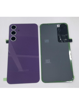 Tapa trasera o tapa bateria purpura para Samsung Galaxy S23 FE SM-S711 GH82-32787D mas cubierta camara Service Pack