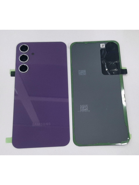 Tapa trasera o tapa bateria purpura para Samsung Galaxy S23 FE SM-S711 GH82-32787D mas cubierta camara Service Pack