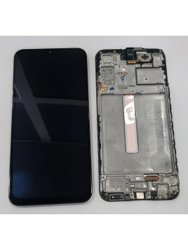 Pantalla lcd para Samsung Galaxy A25 5G SM-A256B GH82-33215A nas tactil negro mas marco negro Service Pack