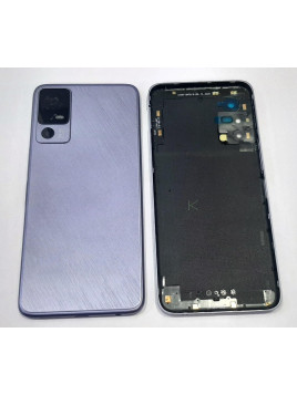 Carcasa trasera o tapa trasera purpura para TCL 40R 5G T771