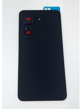 Tapa trasera o tapa bateria negra para Asus Zenfone 9 mas cubierta camara