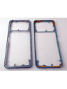 Carcasa trasera o marco azul para Vivo Y01 calidad premium