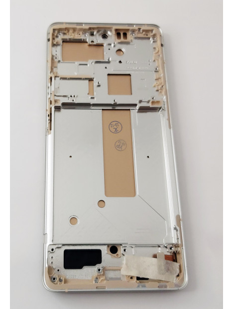 Pantalla lcd para Vivo X60 Pro 5G V2046 mas tactil negro mas marco azul compatible