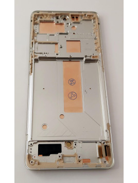 Pantalla lcd para Vivo X60 Pro 5G V2046 mas tactil negro mas marco dorado calidad premium