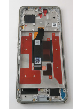 Pantalla lcd para Huawei Honor 90 5G mas tactil negro mas marco plata calidad premium