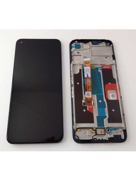 Pantalla lcd para Realme Narzo 50 4G RMX3286 mas tactil negro mas marco negro calidad premium