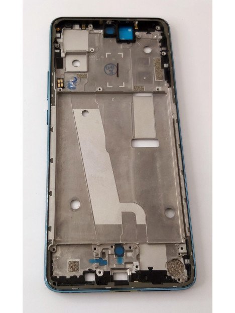 Carcasa central o marco azul para Motorola Moto Edge 30 XT2203 calidad premium