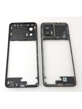 Carcasa trasera o marco azul para Motorola Moto G73 5G calidad premium