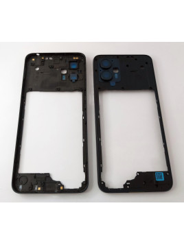 Carcasa trasera o marco negro para Motorola Moto G13 XT2331-3 calidad premium