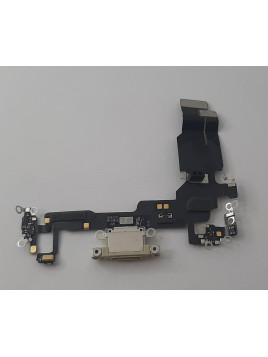 Flex puerto carga amarillo para IPhone 15 A3090 A2846 A3089 A3092 calidad premium