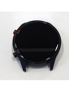 Pantalla lcd para Xiaomi Mi Watch mas tactil negro mas marco azul calidad premium