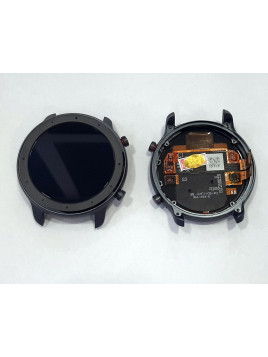 Pantalla lcd para Amazfit gtr 47mm A1901 A1902 mas tactil negro mas marco negro calidad premium