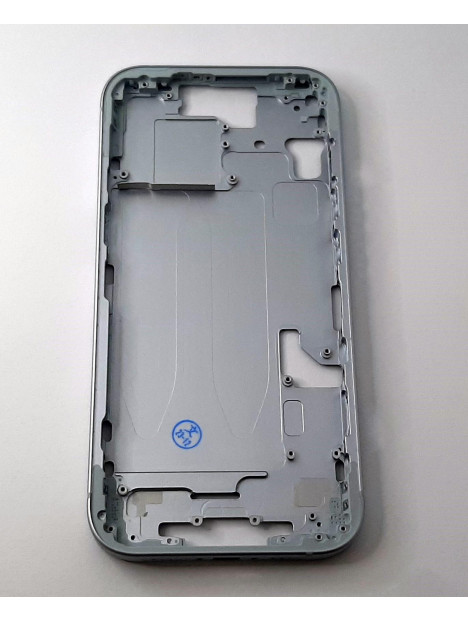 Carcasa central o marco azul para IPhone 15 A3090 A2846 A3089 A3092 calidad premium
