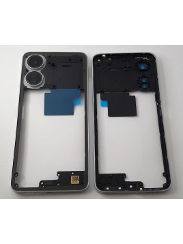 Carcasa trasera o marco plata para Xiaomi Redmi 13c calidad premium