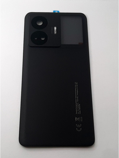 Tapa trasera o tapa bateria negra para Realme GT3 5G mas cubierta camara