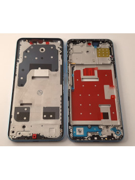 Carcasa central o marco azul para Huawei Honor X8A calidad premium