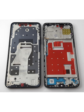 Carcasa central o marco negro para Huawei Honor X8A calidad premium