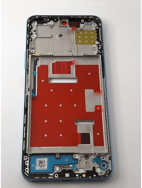 Carcasa central o marco azul para Huawei Honor 90 Lite calidad premium