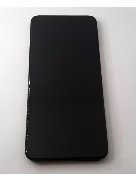 Pantalla lcd para Infinix Hot 11 mas tactil negro mas marco negro calidad premium