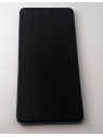 Pantalla oled para Samsung Galaxy A72 4G SM-A725 A72 5G SM-A726 mas tactil negro mas marco purpura compatible