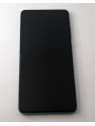 Pantalla oled para Samsung Galaxy A52 4G SM-A525F A52 5G SM-A526F mas tactil negro mas marco azul compatible