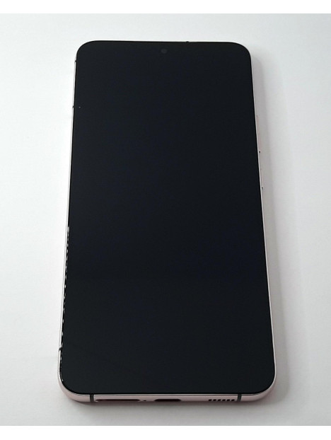 Pantalla oled para Samsung Galaxy S22 Plus SM-S906U mas tactil negro mas marco dorado compatible