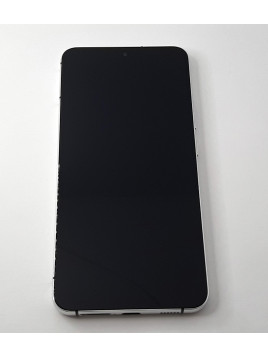 Pantalla oled para Samsung Galaxy S22 Plus SM-S906U mas tactil negro mas marco plata compatible