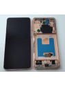 Pantalla oled para Samsung Galaxy S21 Plus 5G SM-G996 mas tactil negro mas marco dorado compatible