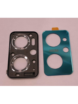 Cubierta camara azul para Realme 9I RMX3491 calidad premium