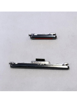 Set 2 botones negros para Huawei Mate 50 Pro calidad premium