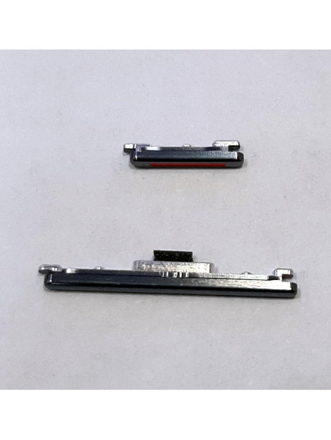 Set 2 botones negros para Huawei Mate 50 Pro calidad premium