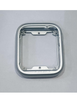 Carcasa central o marco plata para Apple Watch Series 8 45mm Series 9 45mm calidad premium