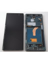 Pantalla oled para Samsung Galaxy S22 Ultra SM-S908B mas tactil negro mas marco verde compatibe