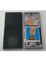 Pantalla oled para Samsung Galaxy S23 Ultra SM-S918 mas tactil negro mas marco purpura compatible