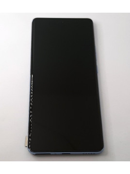 Pantalla lcd para Oppo Reno 10 Pro mas tactil negro mas marco azul calidad premium