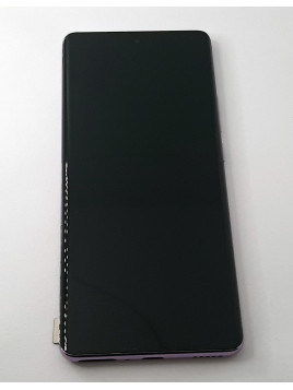 Pantalla lcd para Oppo Reno 10 Pro mas tactil negro mas marco purpura calidad premium