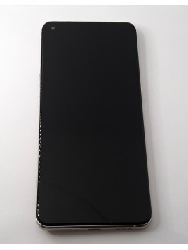 Pantalla lcd para Oppo Find X3 Pro CPH2173 mas tactil negro mas marco dorado compatible