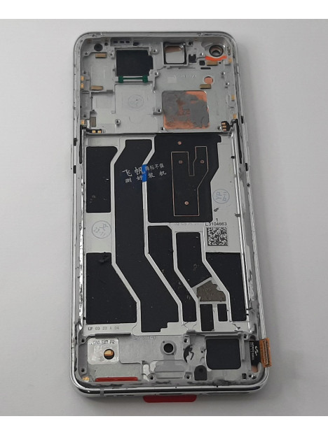 Pantalla lcd para Oppo Find X3 Pro CPH2173 mas tactil negro mas marco plata compatible