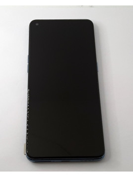 Pantalla lcd para Oppo Find X3 Pro CPH2173 mas tactil negro mas marco azul compatible