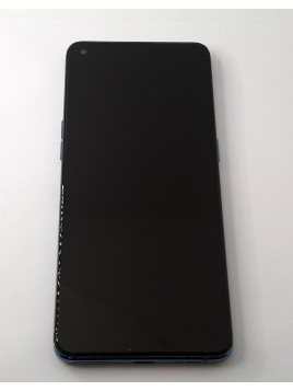 Pantalla lcd para Oppo Find X3 mas tactil negro mas marco azul compatible