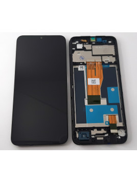 Pantalla lcd para Realme C30 RMX3581 mas tactil negro mas marco negro calidad premium