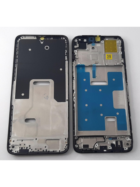 Carcasa central o marco negro para Huawei Honor X6A calidad premium