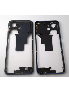 Carcasa o marco trasero azul para Huawei Honor X7a calidad premium