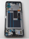 Pantalla lcd para ZTE Red Magic 6R mas tactil negro mas marco plata compatible