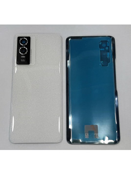 Tapa trasera o tapa bateria blanca para Vivo Y76S 5G Vivo Y76 5G V2124 mas cubierta camara