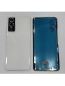 Tapa trasera o tapa bateria blanca para Vivo Y76S 5G Vivo Y76 5G V2124 mas cubierta camara