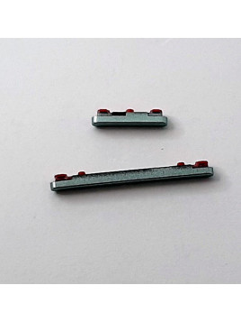 Set 2 botones verde para Xiaomi 13T calidad premium