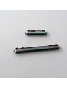 Set 2 botones verde para Xiaomi 13T calidad premium